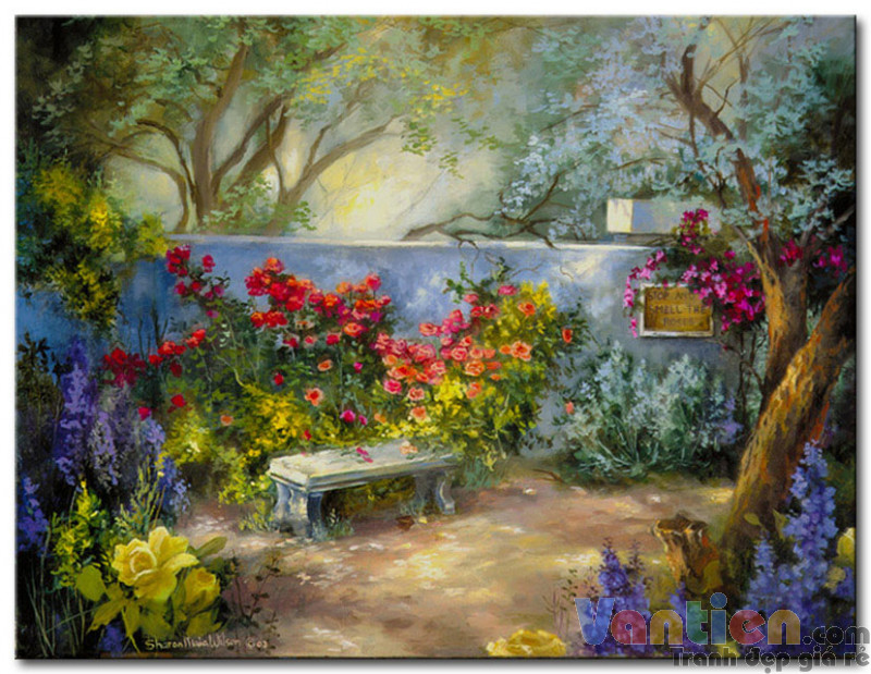 Tranh sơn dầu vườn hoa M1893 là một tác phẩm nghệ thuật đẹp nhất về phong cảnh thiên nhiên. Hình ảnh dưới đây sẽ mở ra một căn phòng của bạn với khung cảnh tuyệt đẹp và mang đến cho bạn câu chuyện của một vườn hoa ngập tràn màu sắc. Hãy để bức tranh này thổi bùng lên sự thư thái và sáng tạo của bạn.